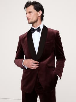 Banana Republic — Velvet Tuxedo Jacket