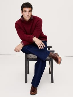 Banana Republic — Donegal Roll-Neck Sweater