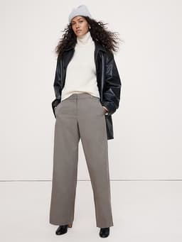 Banana Republic — The Everyday Wide-Leg Pant in Tencel™-Cotton