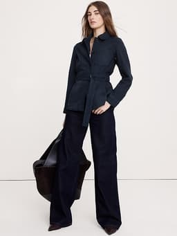 Banana Republic — Cotton Canvas Shirt Jacket