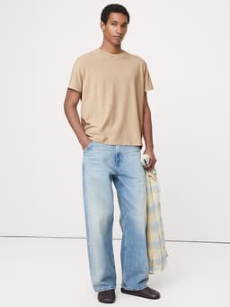 Banana Republic — Heritage Cotton Slub Crew-Neck T-Shirt