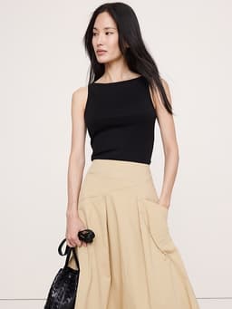 Banana Republic — Minimalist Cotton Tank