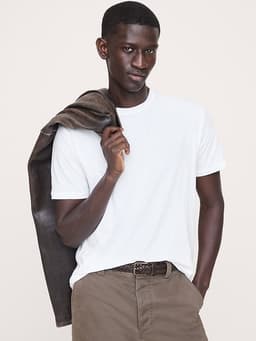 Banana Republic — Lightweight Cotton Crew-Neck T-Shirt