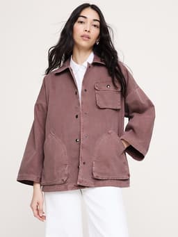 Banana Republic — Washed Cotton Chore Jacket