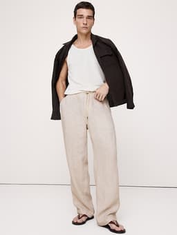 Banana Republic — Relaxed Linen Pull-on Beach Pant