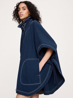 Banana Republic — Cotton Twill Cape