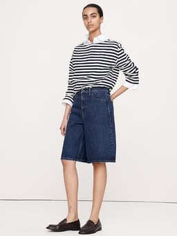 Banana Republic — 11" Denim Bermuda Short