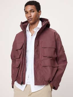 Banana Republic — Hooded Field Jacket