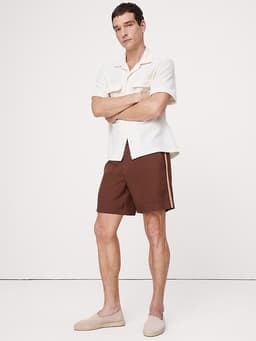 Banana Republic — 7" Tencel™-Linen Short