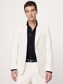 Banana Republic — Italian Cotton-Linen Suit Jacket