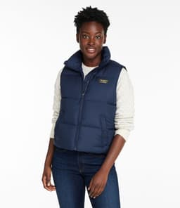 L.L.Bean — Women's Mountain Classic Down Vest, Cropped