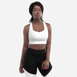 Printful — All-Over Print Recycled Longline Sports Bra