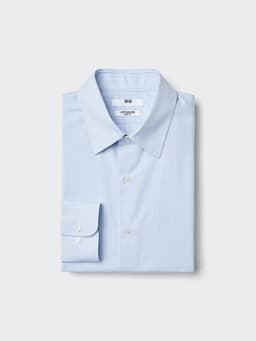Uniqlo — Super Non-Iron Slim Shirt | Regular Collar | Checked