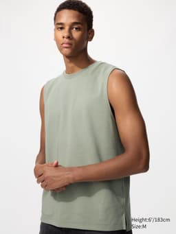 Uniqlo — AIRism Cotton T-Shirt | Sleeveless