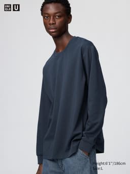 Uniqlo — AIRism Cotton T-Shirt | Long Sleeve