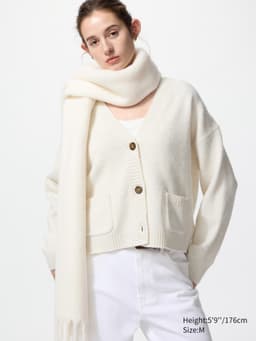 Uniqlo — Souffle Yarn Short Cardigan
