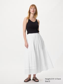 Uniqlo — Tiered Maxi Skirt