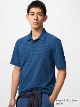 Uniqlo — DRY-EX Polo Shirt | Pattern