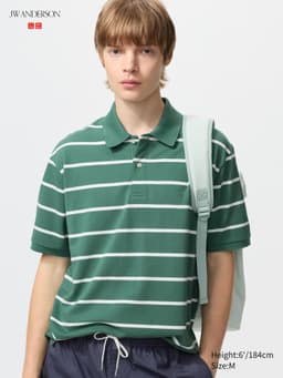 Uniqlo — DRY Pique Striped Polo Shirt | Wide Stripe
