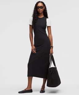Lululemon — All Aligned Ribbed Midi Dress