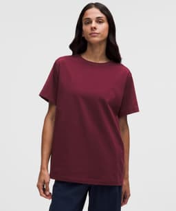 Lululemon — All Yours Organic Cotton Crewneck T-Shirt