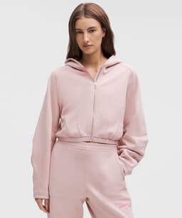 Lululemon — Loungeful Relaxed-Fit Full-Zip Cropped Hoodie