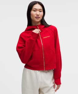 Lululemon — Lunar New Year Scuba Oversized Full-Zip Hoodie