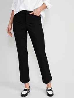Old Navy — High-Waisted Pixie Straight Pants