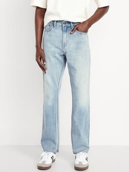 Old Navy — Structured Straight Non-Stretch Jeans