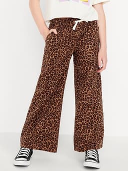 Old Navy — Printed High-Waisted Baggy Wide-Leg Pull-On Pants for Girls