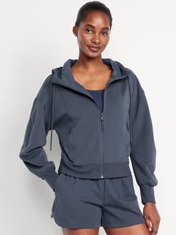 Old Navy — Dynamic Fleece Oversized Full-Zip Hoodie Sweatshirt