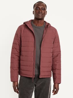 Old Navy — Water-Resistant Narrow-Channel Nylon Puffer Jacket