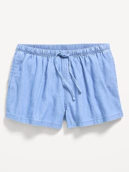 Old Navy — Drawstring Jean Shorts for Girls