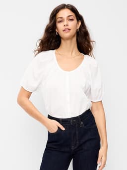 Old Navy — Airy Button-Down Top