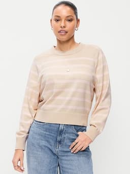 Old Navy — SoSoft Lite Cropped Crew-Neck Sweater