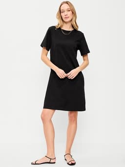 Old Navy — Vintage Crew-Neck Mini T-Shirt Dress