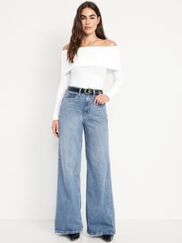 Old Navy — Extra High-Waisted Super Wide-Leg Jeans