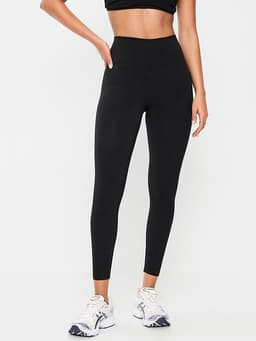 Old Navy — High-Waisted PowerChill 7/8 Cotton Leggings