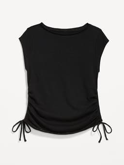 Old Navy — Cap-Sleeve Shirred Side Top
