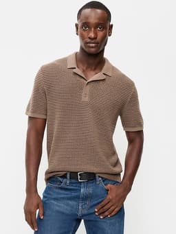 Old Navy — Short-Sleeve Polo Sweater