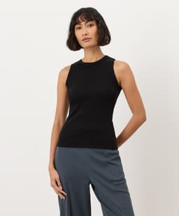 Pact — Perfect Rib Tank - Black