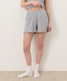 Pointelle Short - Heather Grey