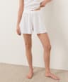Pointelle Short - White