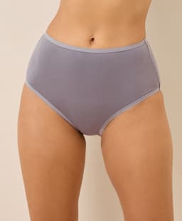 Pact — Everyday High Rise Brief - Icy Lilac