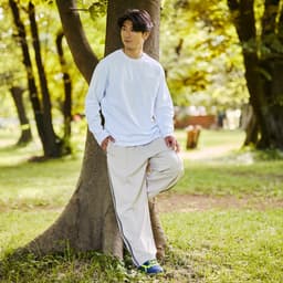 Workman — ヘビーウエイトコットン耐久抗菌長袖Tシャツ