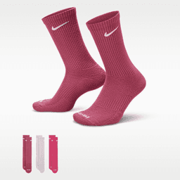 Nike — Nike Everyday Plus Cushioned Training Crew Socks (3 Pairs)
