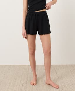 Pact — Pointelle Short - Black